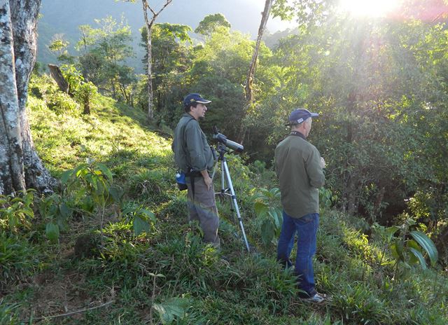Adilio set the scope at dawn