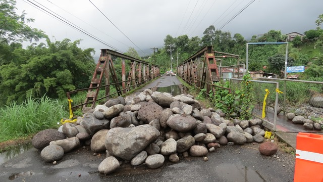 No entrance to Turrialba